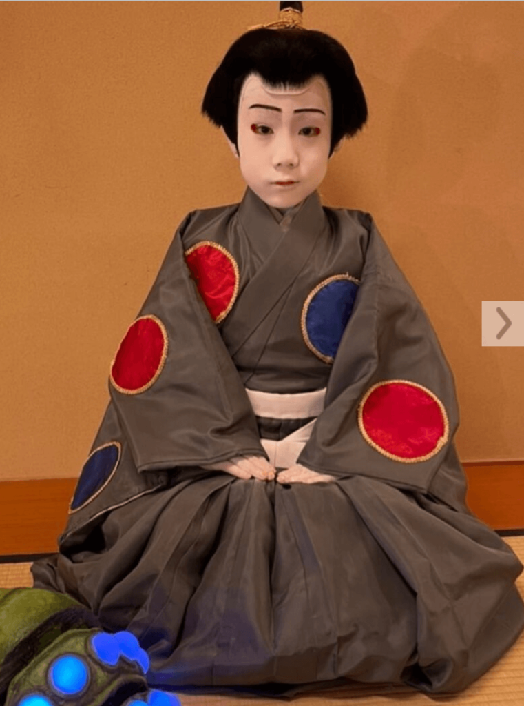 歌舞伎「風の谷のナウシカ」に出演している尾上丑之助さんの画像